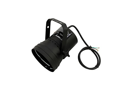 EUROLITE T-36 Pinspot mit Kabel, schwarz | Pinspot für PAR-36 6 V/30-W-Lampe von Eurolite