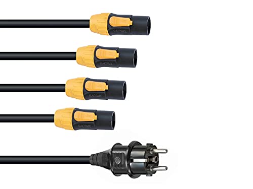 Eurolite IP T-Con Netzkabel 1-4, 3x2,5mm² von Eurolite