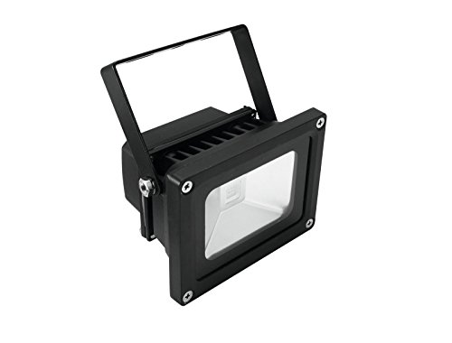 Eurolite LED IP FL-10 COB UV | Wetterfester (IP54) UV-Scheinwerfer mit 10-Watt-COB-UV-LED | High-Power UV Schwarzlicht Beleuchtung | Vielseitige UV-Effekte möglich von Eurolite