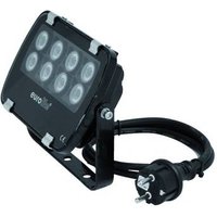 Eurolite LED IP-FL-8 3000 K 30° LED-PAR-Scheinwerfer Anzahl LEDs (Details): 8 x 1W Schwarz von Eurolite