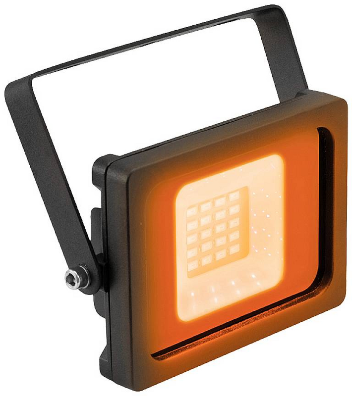Eurolite Led Strahler Outdoor Scheinwerfer Orange Fluter Wetterfest Ip65 Lampe B-Ware von Eurolite