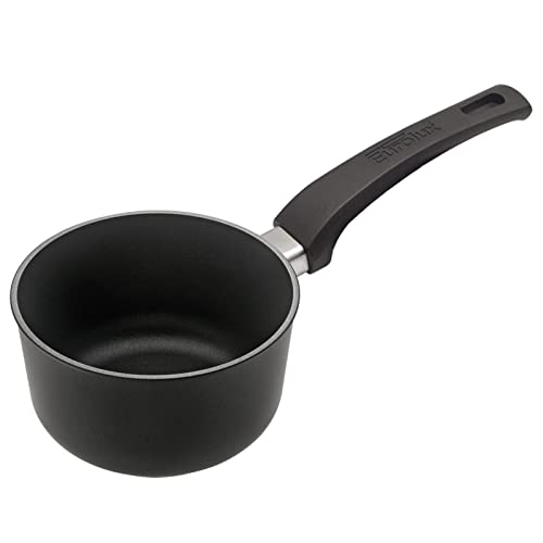 Eurolux Guss-Milchtopf Induktion Ø 18 cm - großer leichter Universal-Stiel-Topf Aluguss mit Antihaft-Beschichtung - Made in Germany von Eurolux