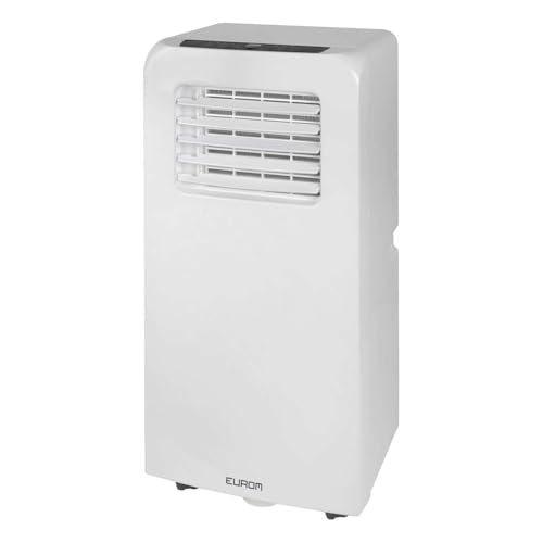 Eurom PAC 7.2 EEK: A Mobile Klimaanlage, Fernbedienung, Timer, Entfeuchtungskapazität 0,8 l/u, weiß (380378) von Eurom