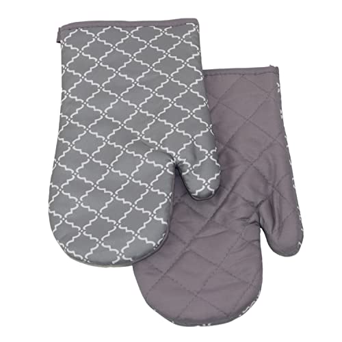 2 TLG. Set Topfhandschuhe mit Magnet Grillhandschuhe Backhandschuhe Ofenhandschuhe Kochhandschuhe Küchenhandschuhe Clover K3290B- Grau Weiß 2 TLG. Set Topfhandschuhe mit Magnet Grillhandschuhe Backhandschuhe Ofenhandschuhe Kochhandschuhe Küchenhandschuhe Clover K3290B- Grau Weiß von Euromat