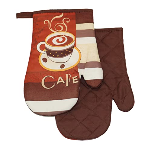 2 TLG. Set Topfhandschuhe mit Magnet Grillhandschuhe Backhandschuhe Ofenhandschuhe Kochhandschuhe Küchenhandschuhe Coffee FS40- Braun Beige 2 TLG. Set Topfhandschuhe mit Magnet Grillhandschuhe Backhandschuhe Ofenhandschuhe Kochhandschuhe Küchenhandschuhe Coffee FS40- Braun Beige von Euromat