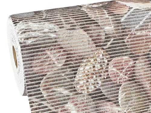 Weichschaummatte Badematte Badläufer Badteppich Weichschaum Bodenmatte Antirutsch Teppich WC Pool Vorleger rutschfeste Matte 65 cm x 10 cm (Beige Braun Steine- 599A) von Euromat