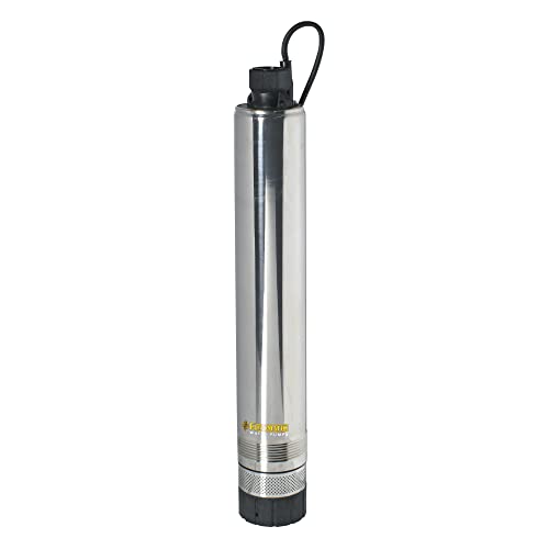 Euromatic Mehrstufige Tauchpumpe für Brunnen 4" SCM 100 Direct, Stahl von Euromatic