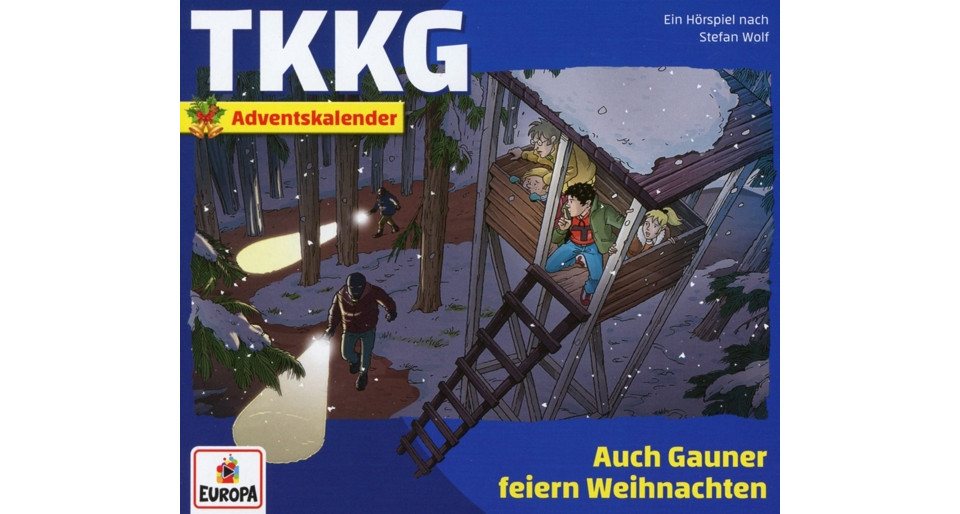 Europa Adventskalender TKKG - Auch Gauner feiern Weihnachten (Adventskalender) von Europa
