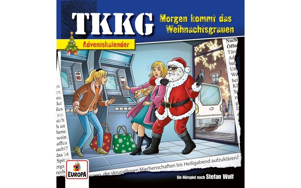 Europa Adventskalender TKKG - Morgen kommt das Weihnachtsgrauen (Adventskalender) von Europa