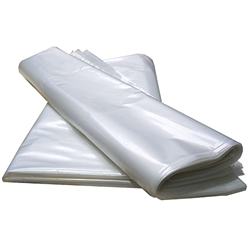 10 Stück PE-Müllsack 250 Liter Seitenfaltensack 1250 x 1500mm (B x L) Stärke: 60µm Großraumsäcke aus Plastik von Europack24