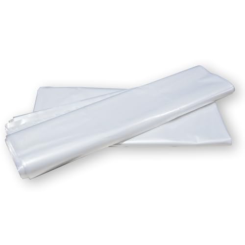 10 Stück PE-Großraumsack 250 Liter | Seitenfaltensack 1250x1500mm (BxL) | Stärke: 60µm | nutzbar als Entsorgungssack oder Schutzfolie | praktisch, robust, extra stark | aus recyceltem Altplastik von Europack24