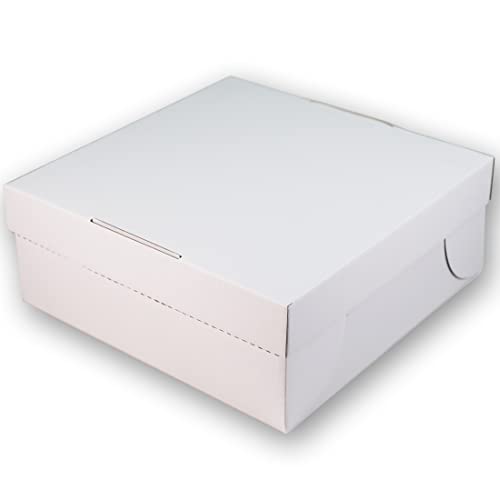 10 Tortenkartons 32x32x12cm 2teilig | Kuchen Transportbox aus Pappe für Torten und Kuchen | Praktische Kuchenkartons oder Cake Box | Die Kuchenbox aus stabiler Pappe als Kuchen Verpackung 10 Tortenkartons 32x32x12cm 2teilig | Kuchen Transportbox aus Pappe für Torten und Kuchen | Praktische Kuchenkartons oder Cake Box | Die Kuchenbox aus stabiler Pappe als Kuchen Verpackung von Europack24