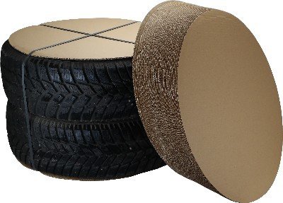 10 x Wellpapp-Zuschnitt Ø 60 cm 2-wellig für Felgenschutz/Reifenversand 10 x Wellpapp-Zuschnitt Ø 60 cm 2-wellig für Felgenschutz/Reifenversand von Europack24