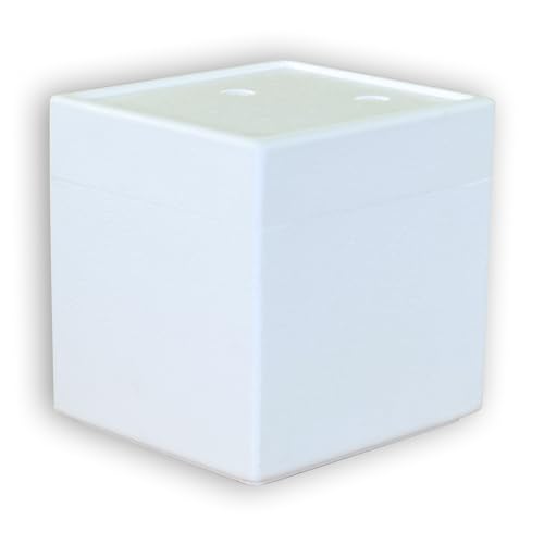 12 Thermoboxen Styropor 5,18 Liter mit Deckel - Kühlbox Styropor - Wiederverwendbarer Isolierbehälter/Transportbox | Große Styropor Kühlbox 12 Thermoboxen Styropor 5,18 Liter mit Deckel - Kühlbox Styropor - Wiederverwendbarer Isolierbehälter/Transportbox | Große Styropor Kühlbox von Europack24
