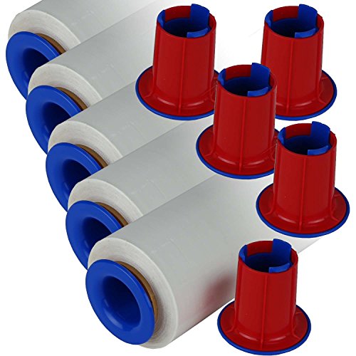 5 Paar Handgleithülsen für Stretchfolien von Europack24