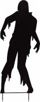 EUROPALMS Silhouette Metall Zombie Mann, 135cm von Europalms