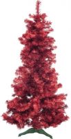 EUROPALMS Tannenbaum FUTURA, rot-metallic, 180cm von Europalms