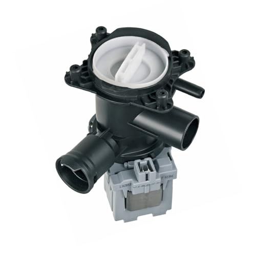 Ablaufpumpe Pumpenstutzen Flusensieb Waschmaschine Magnettechnikpumpe 30 Watt wie BSH 00145777 von Europart