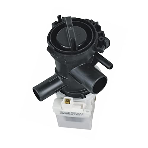 Ablaufpumpe wie BOSCH 00145212 für Waschmaschine komplette Magnettechnikpumpe 30 Watt Copreci mit Pumpenkopf und Sieb BSH von EUROPART