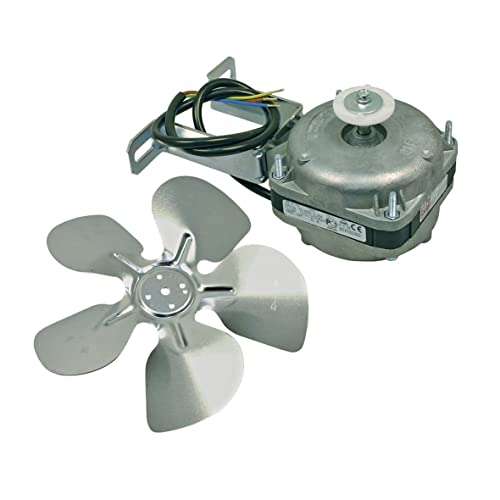 Ventilator Universal 5 Watt 230 Volt mit Haltebügel Flügel für Kühlschrank von Europart