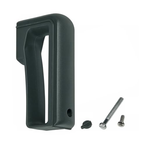 Europart 10027090 wie Vorwerk Griff Handgriff für Mixtopf Topf Behälter Schwarz Thermomix® TM3300 Küchenmaschine Küchenautomat von Europart