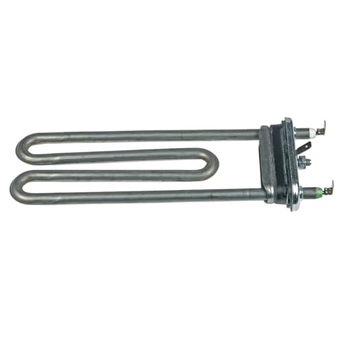 Heizelement Heizspirale ALTERNATIV Bosch Siemens 12042284 IRCA 6099749R 2000W 230V Waschmaschine 200mm Eintauchtiefe Öffnung für Temperaturbegrenzer integrierte Thermosicherung von EUROPART