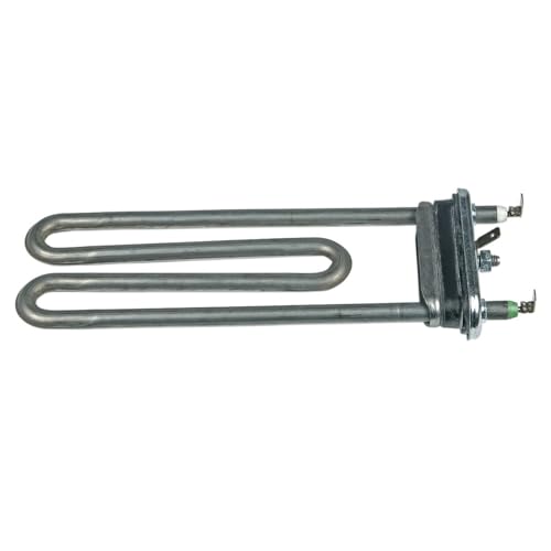 Europart Heizelement Heizspirale ALTERNATIV Bosch Siemens 12042284 IRCA 6099749R 2000W 230V Waschmaschine 200mm Eintauchtiefe Öffnung für Temperaturbegrenzer integrierte Thermosicherung von Europart