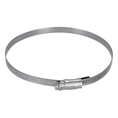 Europart Schlauchschelle 110-130mmØ W2 Chromstahl für 125er Abluftschlauch Dunstabzugshaube von Europart
