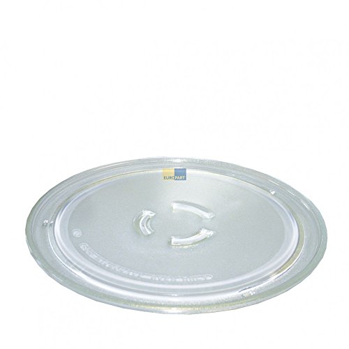 Europart Glasdrehteller, Mikrowellendrehteller, Drehteller Ø25 cm wie Bauknecht Whirlpool 481246678412 von Europart