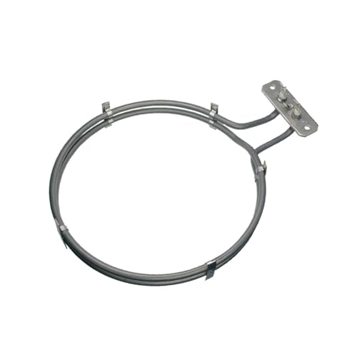 Europart Heizung Heizelement Heißluft Backofenheizung Heißluftheizelement 2500W Ringheizung Backofen Herd Ofen Alternativ wie Whirlpool Bauknecht 481985023018 Flansch von Europart