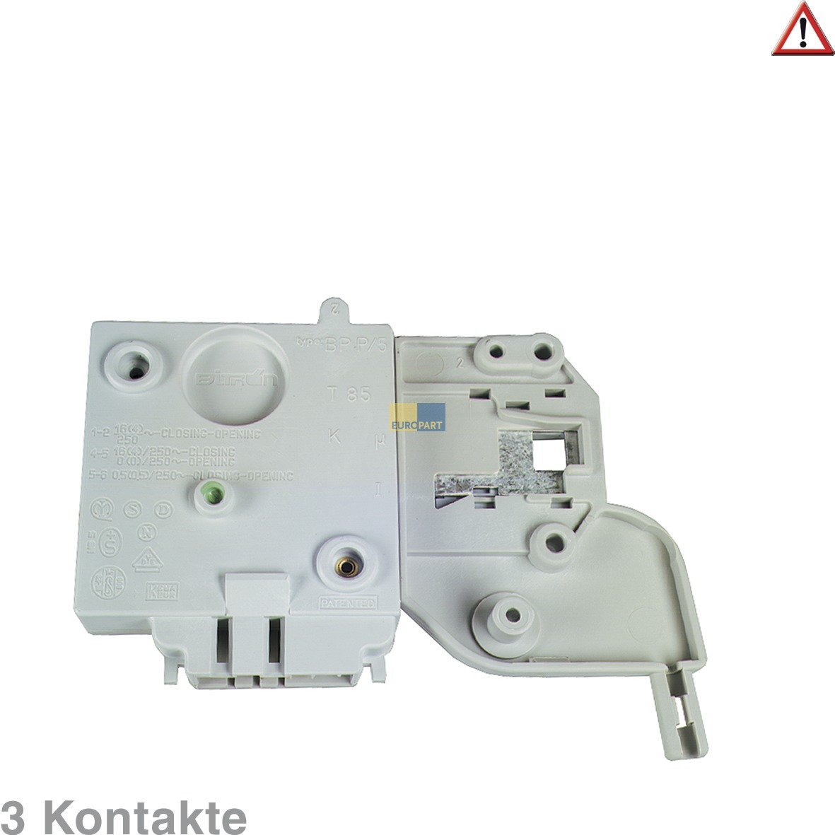 Verriegelungsrelais Electrolux 5022673800/8 Bitron für Waschmaschine (EA-50226738008) von Europart