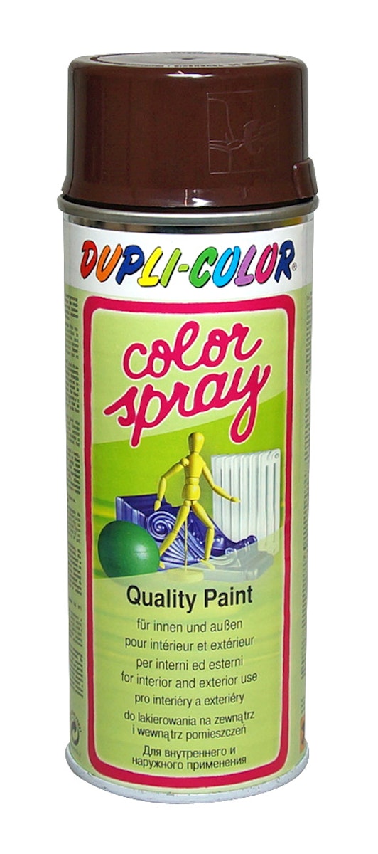 Color-Spray schokobraun glänzend 400ml von Motip