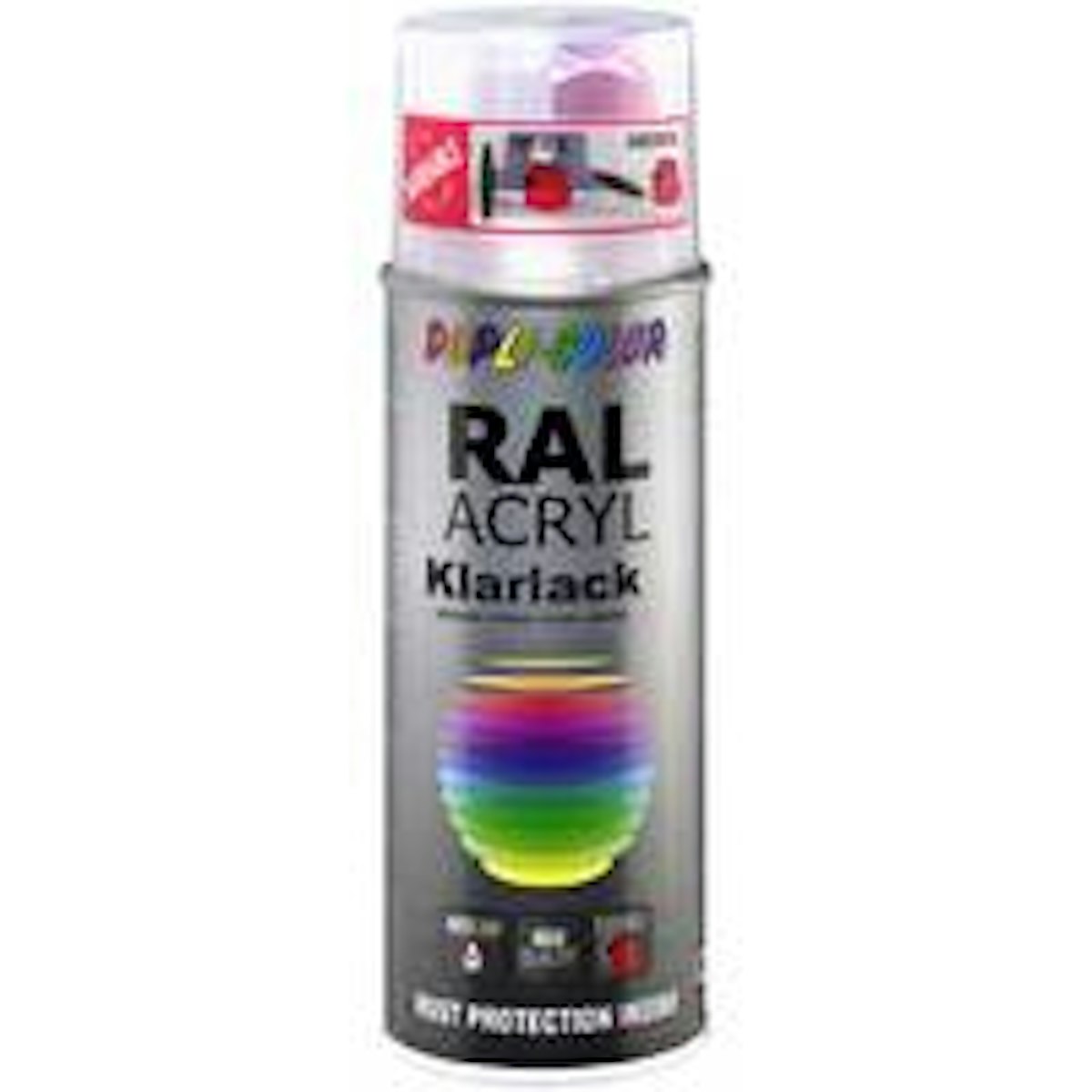 RAL-Acryl Klarlack Spray matt 400ml von Motip