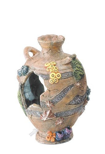 Europet Bernina 234-103968 Decor Amphora mit Ausstroemer 11 x 16.5 cm Europet Bernina 234-103968 Decor Amphora mit Ausstroemer 11 x 16.5 cm von Europet Bernina