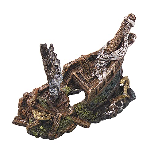 Europet Bernina 234-107843 Decor-Galleon Schiffwrack 22 x 11 x 15.5 cm von Europet Bernina