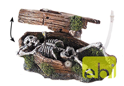 Europet Bernina 234-108017 Action Decor Sarg mit Skelett, 14.5 x 9 x 7 cm Europet Bernina 234-108017 Action Decor Sarg mit Skelett, 14.5 x 9 x 7 cm von Europet Bernina