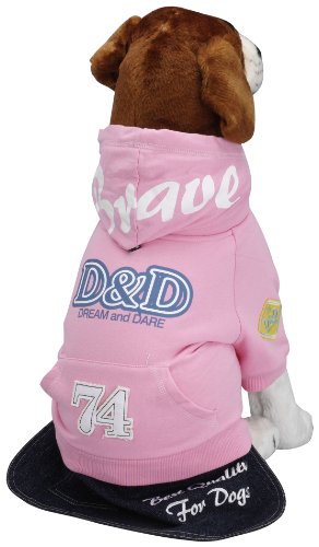 Europet Bernina 381-407837 Hundepullover D&D Brave Dog 34 x 50 x 30 cm, rosa von Europet Bernina