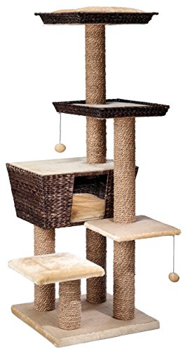 Europet Bernina 431-405574 Trend Katzenkratzbaum Curacao, 48 x 48 x 141 cm von Ebi