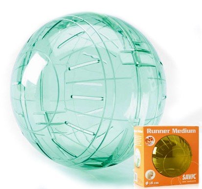 Europet Bernina 512-132449 Tierspielzeug Jogging Ball, 170 mm, M, transparent und orange mit Glitter Europet Bernina 512-132449 Tierspielzeug Jogging Ball, 170 mm, M, transparent und orange mit Glitter von Europet Bernina