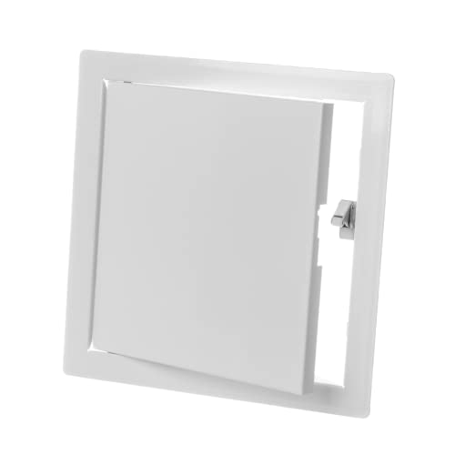 200x200mm Revitür Schnappverschluss Revisionstüre Wartungsklappe Revisionsklappe Stahl Drucktüröffner Wartungstüre Weiß mit Druckverschluss 200x200mm Revitür Schnappverschluss Revisionstüre Wartungsklappe Revisionsklappe Stahl Drucktüröffner Wartungstüre Weiß mit Druckverschluss von EUROPLAST