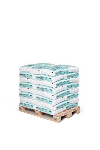 Eurosalt Palette Salztabletten/Regeneriersalz/Salz Pastillen für Wasserenthärtungsanlagen und Schwimmbäder 500 kg - (20 x 25kg) BUNDESWEIT GELIEFERT (Inseln ausgeschlossen.) von Kloek