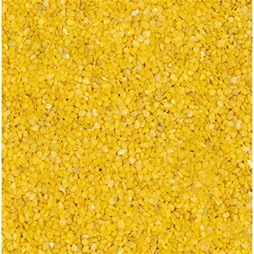 Dekogranulat / Dekosteine (2-3 mm), 1 kg, gelb von Eurosand