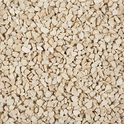 Eurosand Deko Granulat, Zierkies 2-3 mm Creme 5 Kg (1 Kg = 1,79EUR) von Eurosand