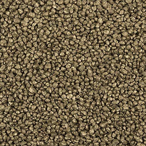 Eurosand Deko Granulat, Zierkies 2-3 mm Gold 5 Kg (1 Kg = 2,3EUR) von Eurosand