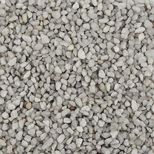 Eurosand Deko Granulat, Zierkies 2-3 mm hellgrau 5 Kg (1 Kg = 1,79EUR) von Eurosand