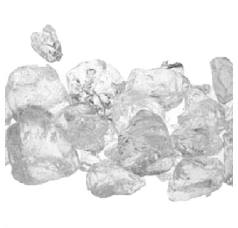 Eurosand Dekokies GLASSTEINE, Glasbrocken 20-40mm. 500g. NATUR von Eurosand