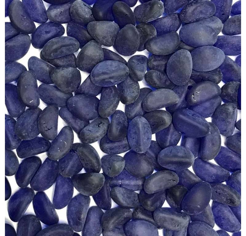 Eurosand Dekoobjekt GLAS WEDGES, runde Glassteine/Glasnuggets 17-24mm. 1kg von Eurosand