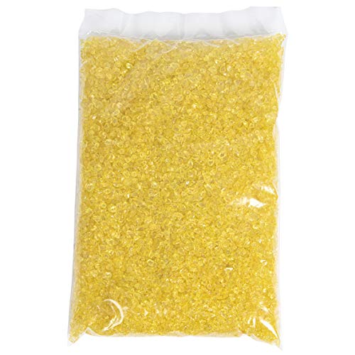 Eurosand Glasgranulat, Glassplitt, Glassteine 2-4 mm gelb 1 Kg (1 Kg = 3,75EUR) von Eurosand