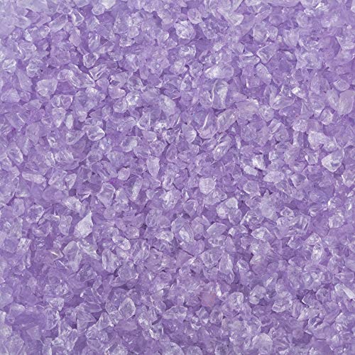 Eurosand Glasgranulat, Glassplitt 1-2 mm Flieder 5 Kg (1 Kg = 3,59EUR) von Eurosand