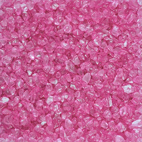 Eurosand Glasgranulat, Glassplitt 1-2 mm pink 5 Kg (1 Kg = 3,59EUR) von Eurosand